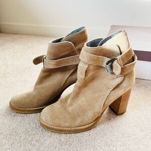 Brunello Cucinelli Brown Suede Heeled Boots